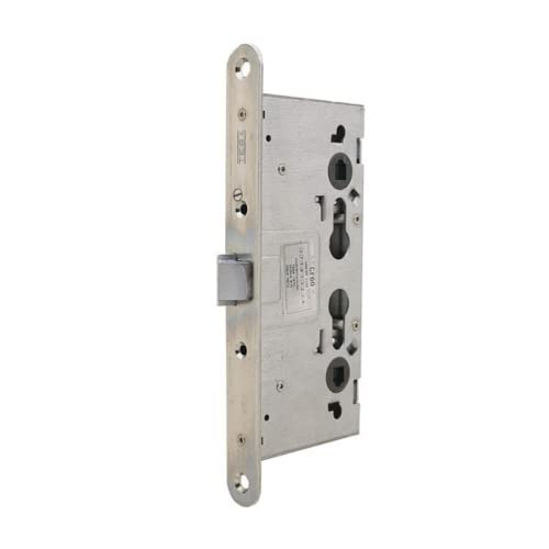 Tesa Assa Abloy Cerradura Antipanico Cf60 /65 mm, frente Zincado, Multicolor