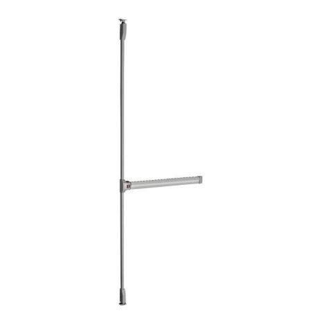 Jpm – Cerradura de barra poussee antipánico) Push Bar 90 + -coloris plata Fini.Noir - Larg.845 -