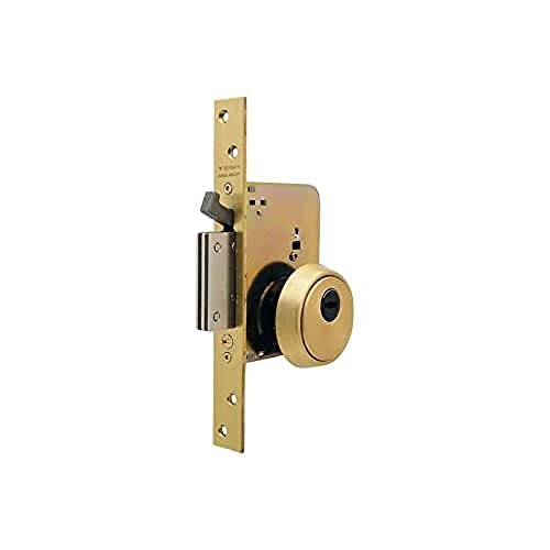 Tesa Assa Abloy R201NT66T Cerradura Monopunto de Seguridad para Puertas de Madera, Acero Inoxidable, Cil. 30x30mm