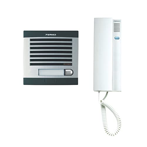 Fermax 6201 - Kit portero automático, 1 línea, color gris y negro