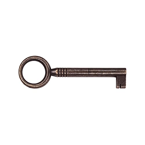 cyclingcolors Llave para muebles cajón armario decorativa 70 mm antiguo cerradura universal