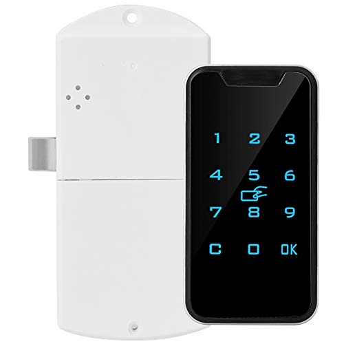 Cerraduras para Armarios Inteligente, Cerradura del Gabinete de Seguridad Con Alta Sensibilidad Teclado Táctil, RFID Cerradura de Digital Contraseña para Cajones Armarios