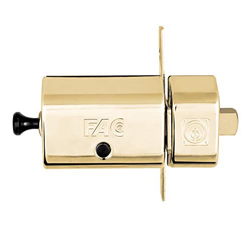 Cerrojo FAC 446RP/80 UVE MAGNET Acabado dorado