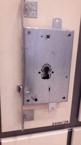 SECUREMME 2600 /cerrojo de seguridad de alta seguridad para puertas blindadas/caso de cerradura para cerradura de cilindro de perfil euro/