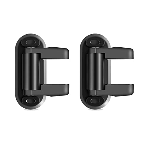 Tuxiaobu Cerradura de Seguridad para Bebé con Palanca de Puerta, Mejorada con Adhesivo de 3 m - Súper Práctico para Proteger la Seguridad de los Niños, Negro, Paquete de 2