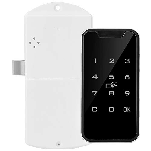 Bloqueo de contraseña RFID Digital Inteligente Teclado táctil Cerradura sin Llave de aleación de Zinc para Cerradura electrónica de gabinete Segura, cajón, Armario, Archivo