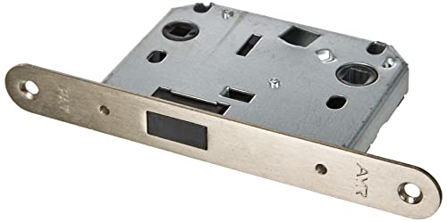 Jdel Picaporte unificado 819 para Puerta de Paso con Sistema magnético, Niquel, 70mm