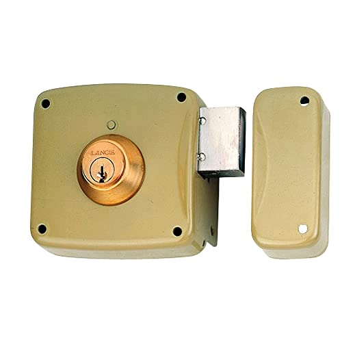 Lince 3017190 Cerradura 5124A-BO/100 Derecha, Oro