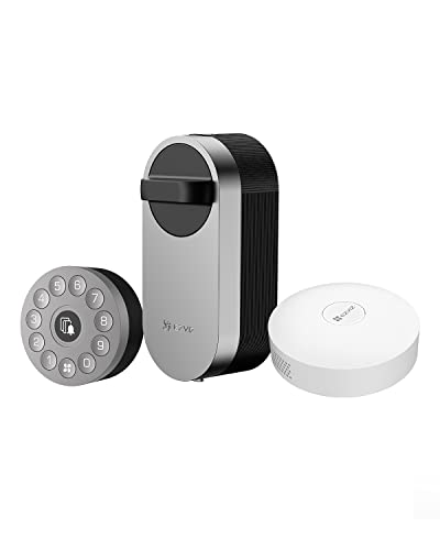 EZVIZ Smart Lock Cerradura Inteligente con WiFi, Cerradura Electrónica Automática, Instalación DIY, Modo Privacidad, Gestión de Usuario via App EZVIZ para Smart Home, DL01S