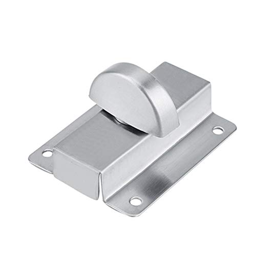 Cerradura para puerta ocupada libre con indicador de puerta de privacidad, fácil de reconocer, resistente perno indicador para puerta de baño, edificio de baño