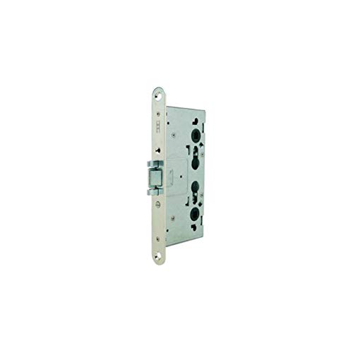Yale AF845HZCE, Cerradura para puertas antifuego automática con cilindro europerfíl, entrada 40mm, Acero Zincado, 845, Inoxidable