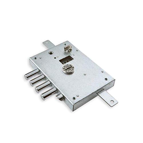 ATRA DIERRE SER6112 - Cerraduras para puertas blindadas triples, llave y manilla de 60 mm, izquierda