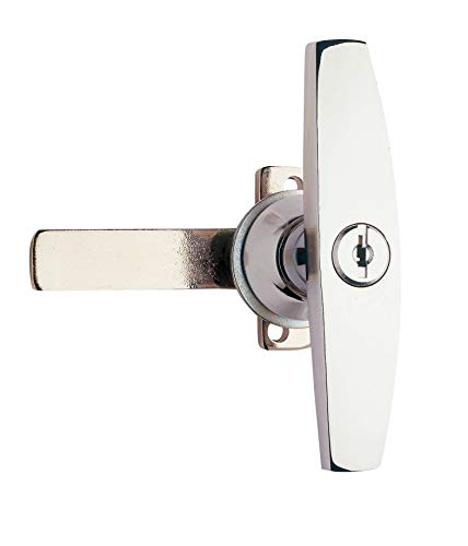 Talleres Aga M66100C0030 - Cerradura mueble metalico m66100c0030 cr manilla aga