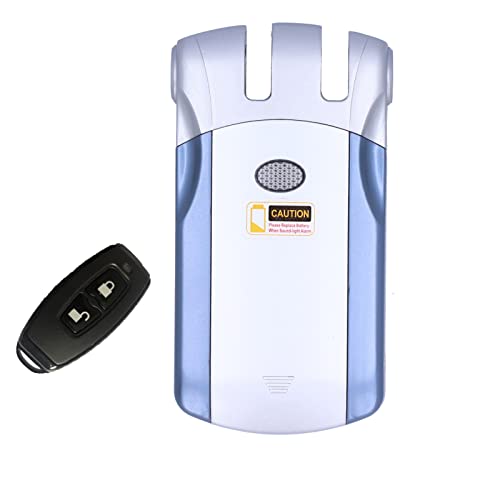 FILFEEL Cerradura de Puerta Electrónica, Cerradura de Control Remoto, Cerradura de Puerta Antirrobo Inteligente Invisible WiFi con Tuya para Seguridad en el Hogar