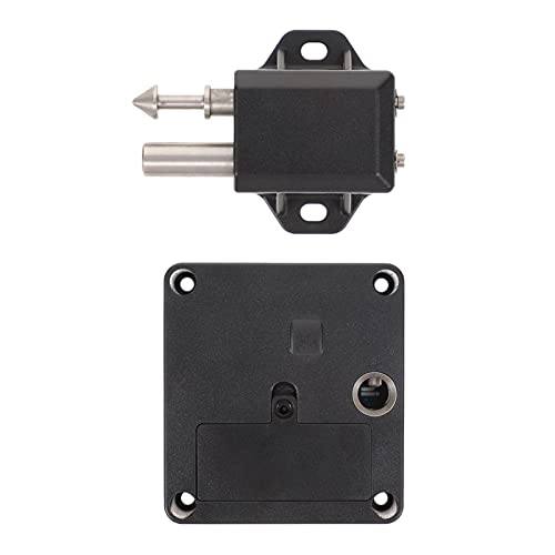 Angoily Cerradura de Armario Electrónico Oculta Cerradura de Bricolaje para Armario de Madera Cajón Armario Armario Armario Caja Muebles para El Hogar sin Batería