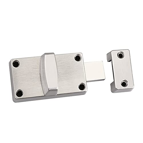Pestillo de cerrojo for puerta Cerraduras de herrajes for puertas corredizas Pestillo de herrajes for baño público Pestillo for baño Acero inoxidable Ocupado Vacante Comprometido Cerrojo Vestidor