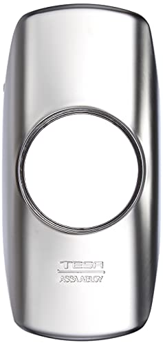 Tesa Assa Abloy EMB855CM - Escudo embellecedor, Cromo Mate