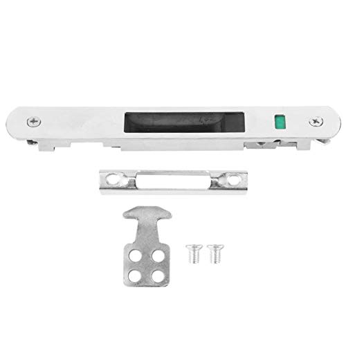 Cerradura de puerta corredera de acero inoxidable para el hogar, puerta de cristal, ventana, cerradura única, cierre