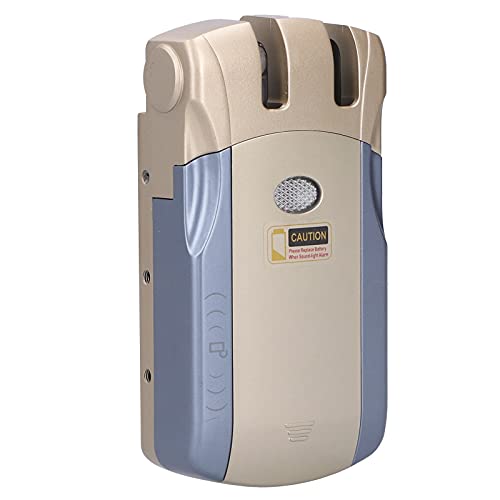 Cerradura Inteligente, Cerradura de Puerta Inalámbrica, WAFU 010 Cerradura Invisible para Interiores Desbloqueo Táctil Bluetooth con 4 Controles Remotos Seguridad para el Hogar para TUYa