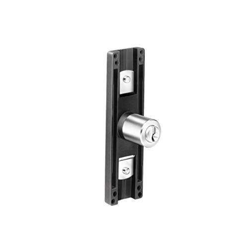 Cerradura negra cilíndrica nik. D20 L20 mm artículo 2171NE