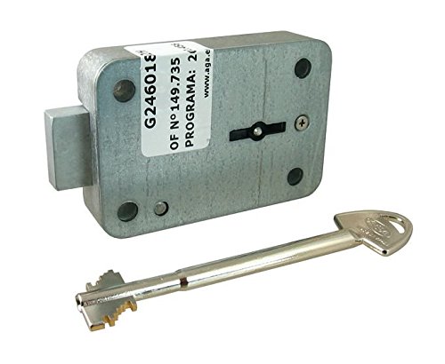 Aga 246 (España) VDS Class A caja fuerte Cerradura. .2 Llave 120 mm.