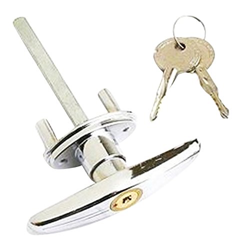 UOOOM Cerradura de puerta de garaje con mango en T con 2 llaves