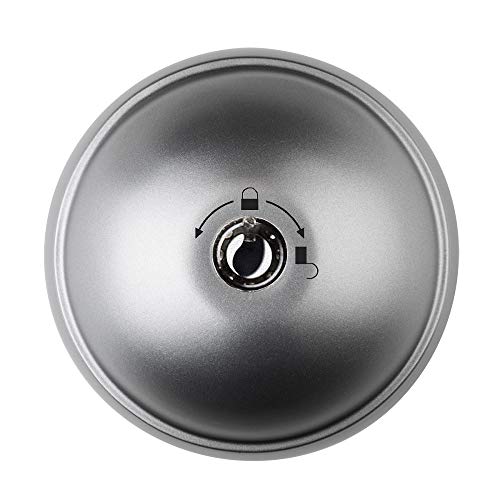 UFO VAN LOCKS 8090S212GM - Cerradura de Seguridad para Furgonetas, Gris metálico