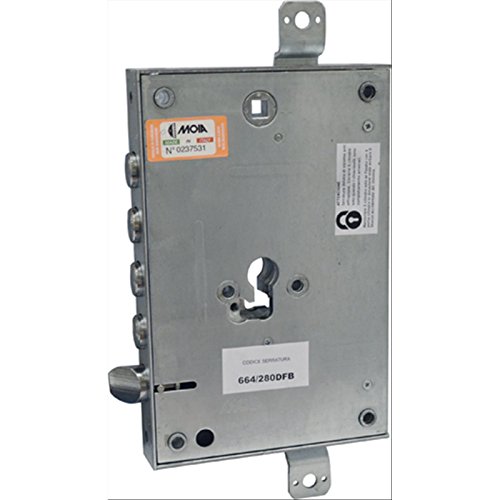 Cerradura para puerta blindada perfil cilindro europeo 664/280DFB - Adaptable ATRA - DIERRE