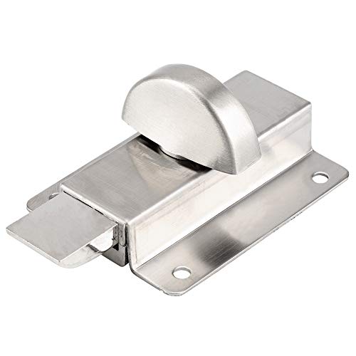 Perno indicador de puerta de inodoro Cerradura de indicador de puerta de inodoro, Cerradura de puerta de perno de privacidad de inodoro de baño con indicador de ocupación libre y accesorios de tornill