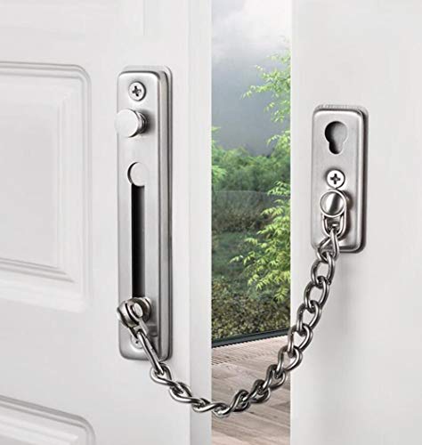 Cadena de puerta antirrobo cerradura de puerta corredera cadena de seguridad del hotel cerradura de puerta especial perno de barra de bloqueo deslizante