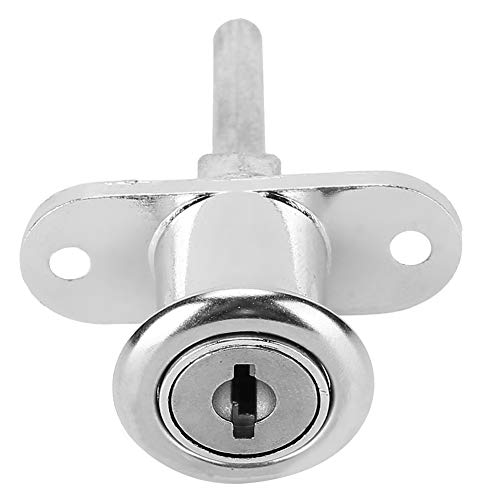 Cerradura de leva, cerradura de gabinete, accesorio de hardware, reutilizable, duradero para cajones, puertas de armario, cajas de hierro, gabinetes triples