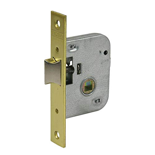 Tesa Assa Abloy 200540HL Cerradura De Embutir Para Puertas De Madera Bronce (Latonado) Entrada 40 mm 2005