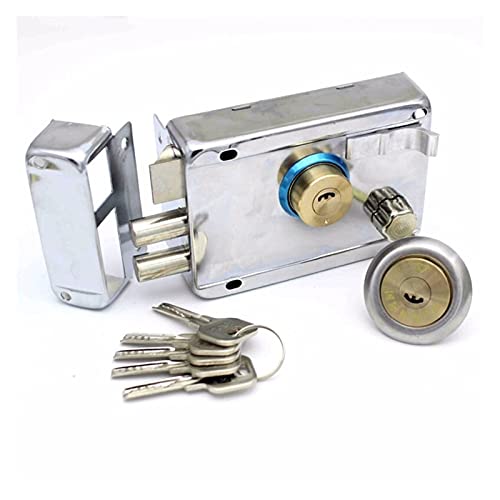 JIAN Las mejores cerraduras de la puerta de hierro exterior Cerradura antirrobo de seguridad múltiple Cerradura de seguros de madera Cerradura de la puerta de leña Ajuste para muebles Hardware Lock Pi