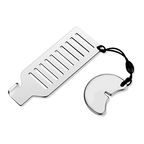 Winnfy Cerradura de puerta de viaje portátil, sin perforaciones, cerradura de puerta de seguridad para hotel, hotel, hogar, apartamento, universidad