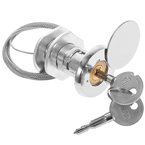 POPETPOP Cerradura De Puerta Cerradura De Liberación De Emergencia Para Puerta De Garaje Casillero De Puerta De Seguridad Para El Hogar Para Hotel De Garaje 5. 5X4cm