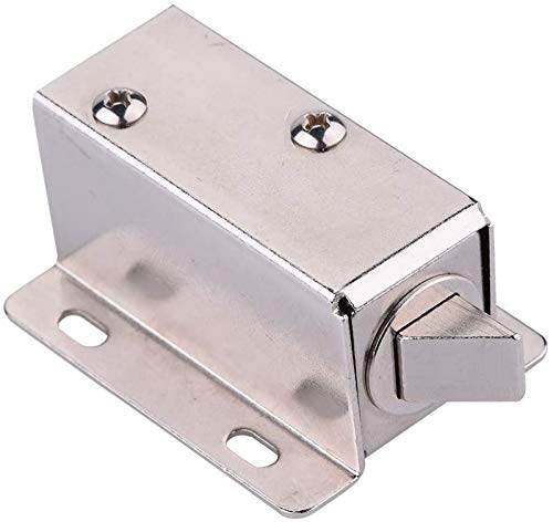 Cerradura puerta, cerradura trinquete para puerta vidrio corrediza 2 piezas, cerradura cajón gabinete cromado aleación zinc, con funda antideslizante, 2 llaves, cerradura vitrina, para vitrina, para