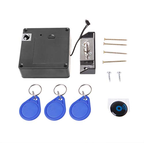siwetg Gabinete Cerradura Electrónica Invisible RFID Cerradura De Puerta Oculta Sin Llave Cerraduras del Sensor