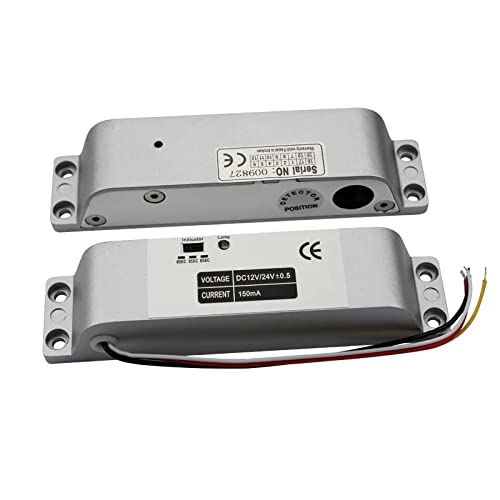 Heaveant 800kg Bloqueo eléctrico de Bloqueo con Estado de Puerta Detección Temporizador de Gota Bloqueo de Perno de Bloqueo Fail-Safe Puerta eléctrica Cerradura (Color : Lock Only)