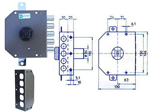MOTTURA 49356 Cerradura