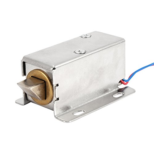 【𝐏𝐚𝐬𝐜𝐮𝐚】 Cerradura de cajón de gabinete de control eléctrico electromagnético de solenoide de 12V DC Cerradura de cajón Cerradura electromagnética Cerradura de control eléctrica pequeña