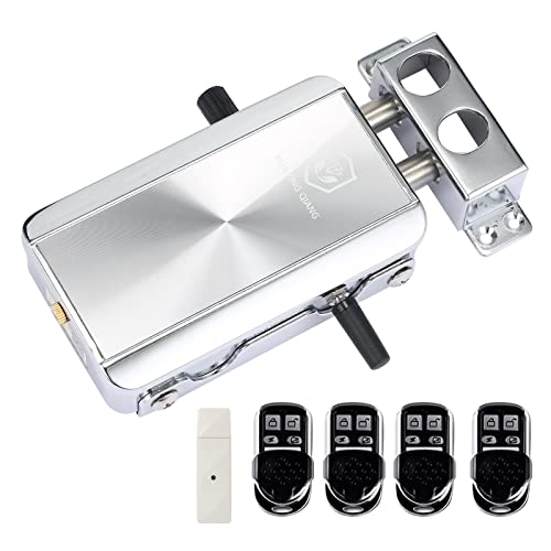 SHUAIGUO WiFi Smart Door Lock Kit Tuya/SmartLife Control remoto Entrada sin llave Cerradura electrónica Smart Wireless Antirrobo Deadbolt Sistema de control de acceso para Hotel Apartment