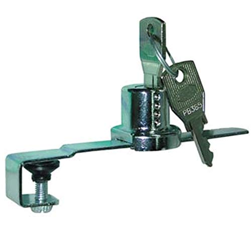 Aga P1500C016 - Cerradura de pulsador para bloqueo de puertas correderas.