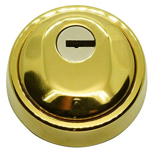 ESCUDO SEGURIDAD HOPLON PVD ORO PUERTAS MADERA