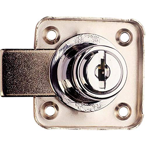 CERRADURA ARMARIO AGA LLAVES IGUALES C3620COMA03 CROMADA 362/25 C3620COMA03