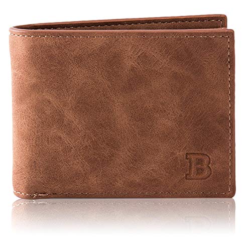 Ba30DEllylelly Moda Mini Hombres de Lujo de Negocios Clip de Dinero Carteras Cortas Tarjetero Delgado diseñador PU Cuero Monedero Hombre Carteras